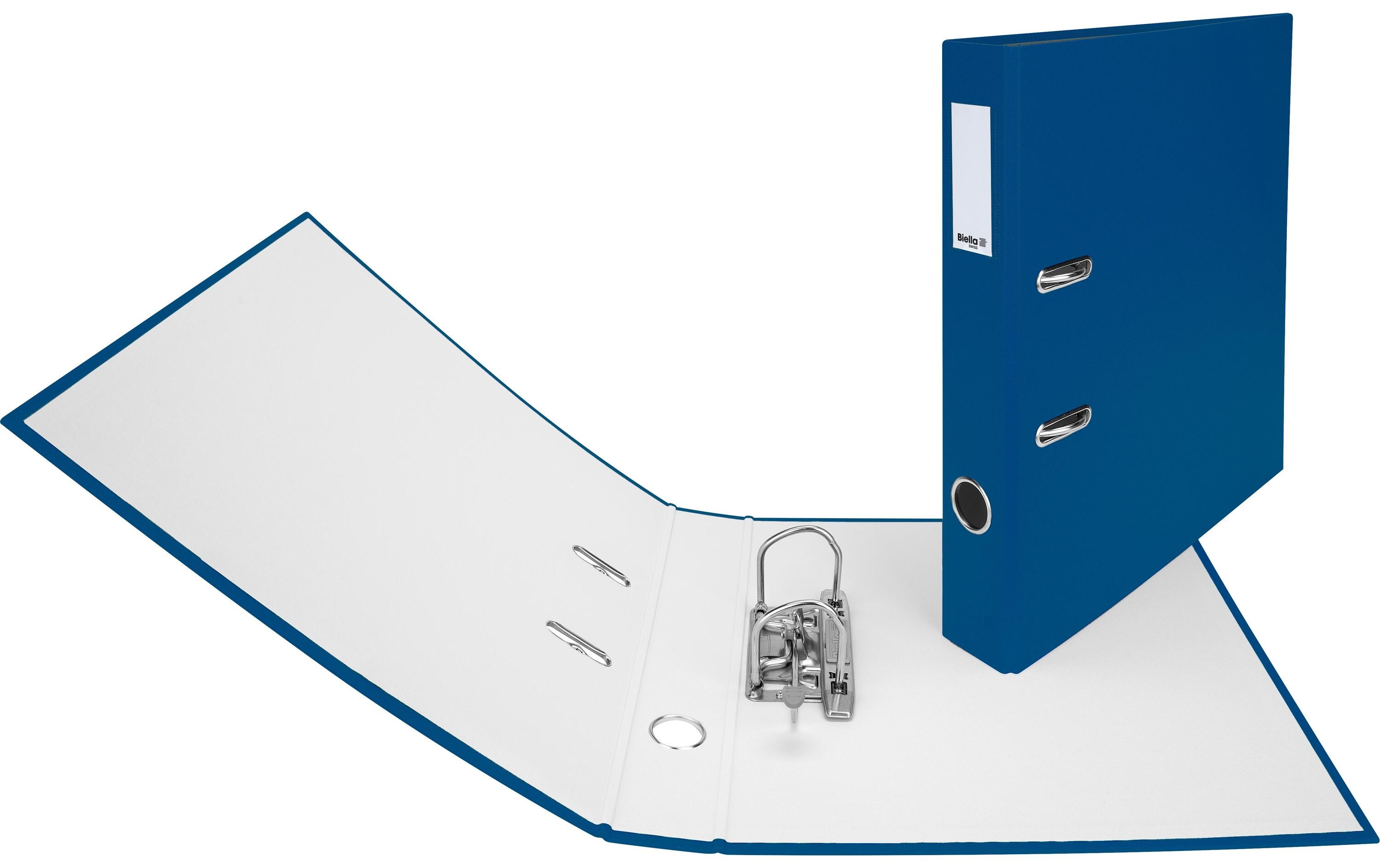 Ordner Plasticolor A4 4 cm, DunkelblauOrdner mit Strong-Mechanik