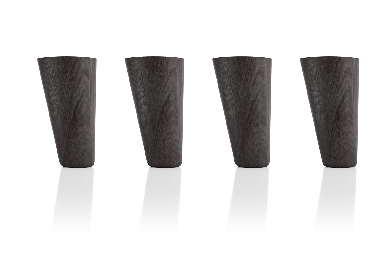 Cone ben Shaded black H10 cm
