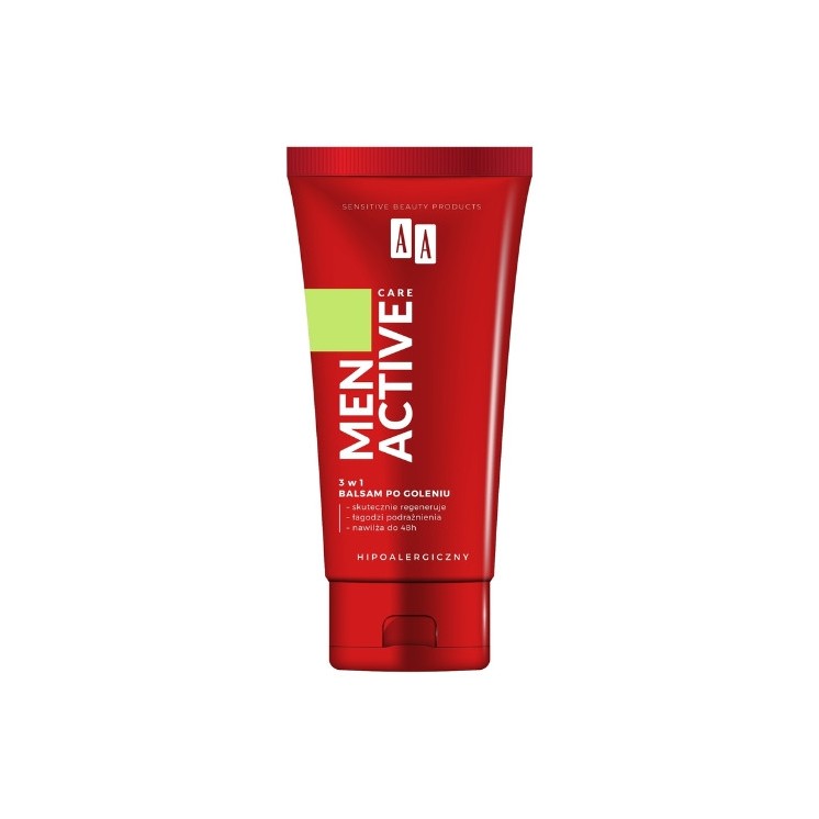 AA Men Active Care 3in1 Aftershavebalsem 100 ml