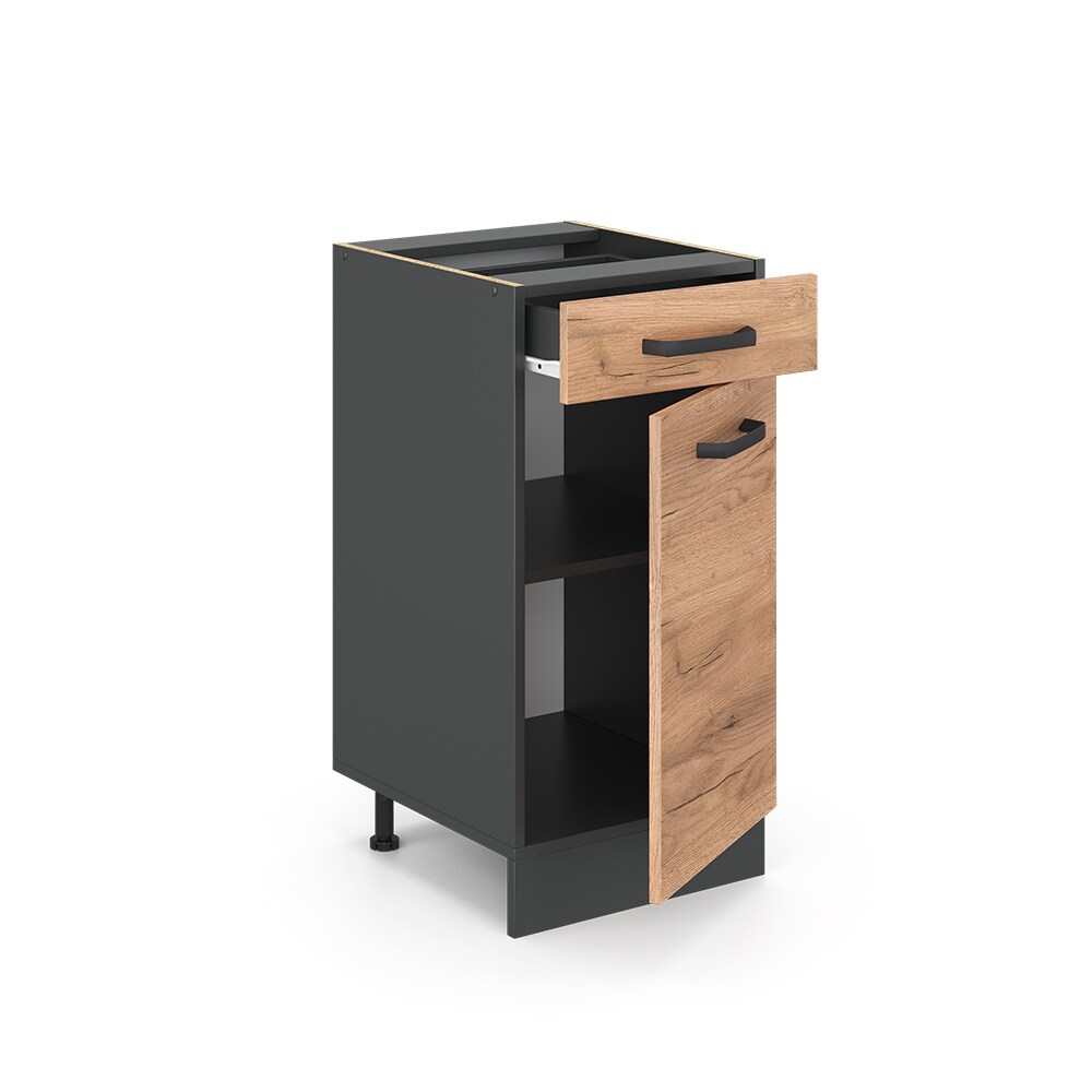 VICCO Küchenschrank Unterschrank Schubunterschrank 40 cm R-Line Anthrazit