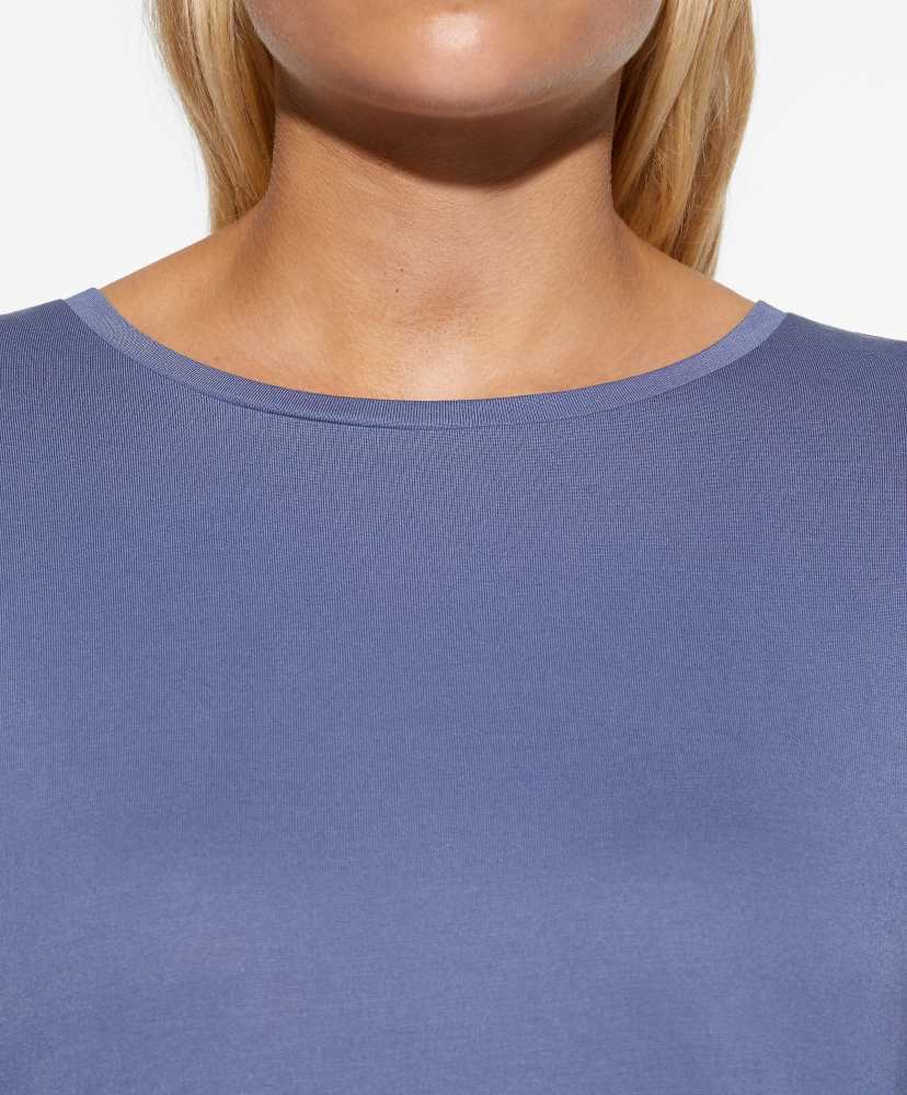 Camiseta de manga curta em modal