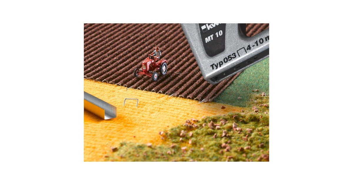 KWBNieten, 10,6mm Breed, fijne draad, staal  (1800 stuks, 6mm)