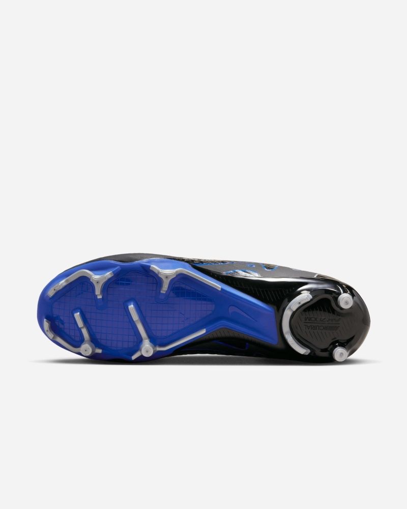 Chaussures de football Nike Mercurial Vapor 15 Academy MG Noir & Bleu pour homme