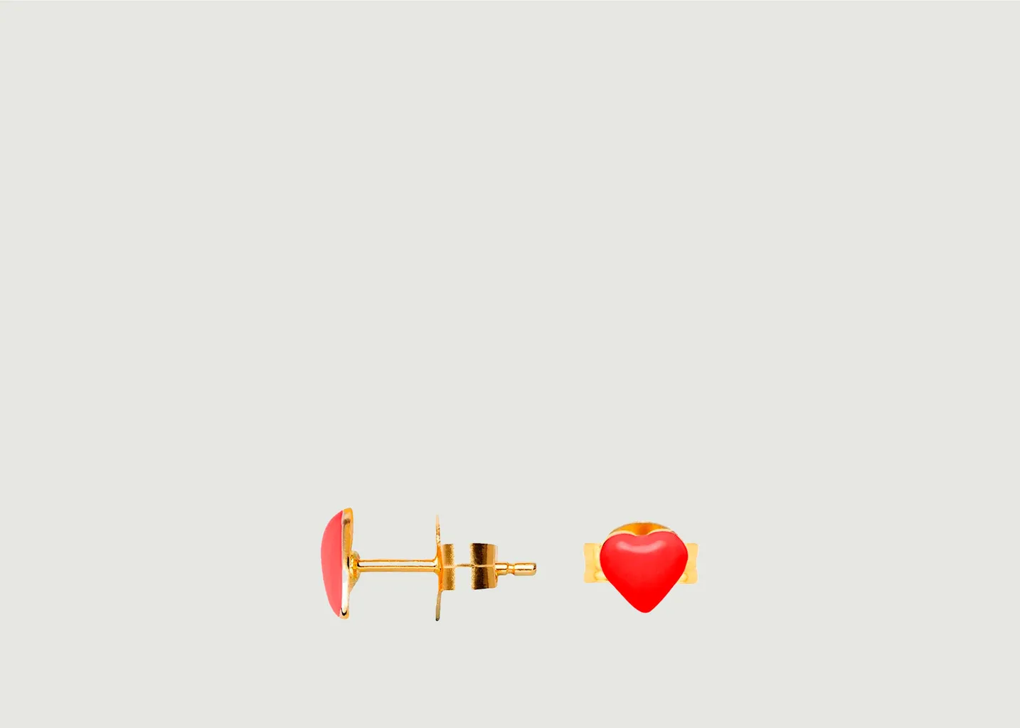 Boucles d'oreilles stud Tiny Heart Wilhelmina Garcia