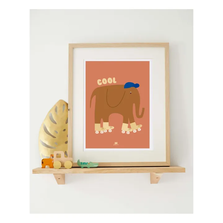 Ma petite vie Affiche Éléphant Roller
