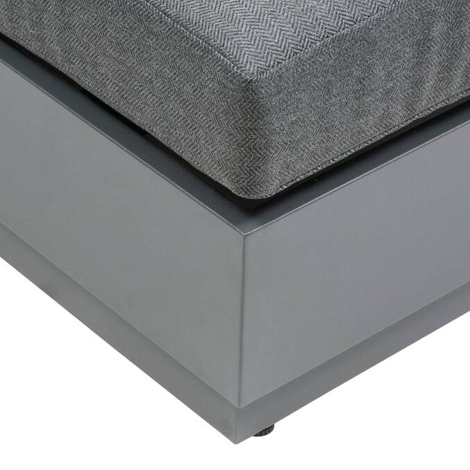 Lit de piscine ALLURE Graphite