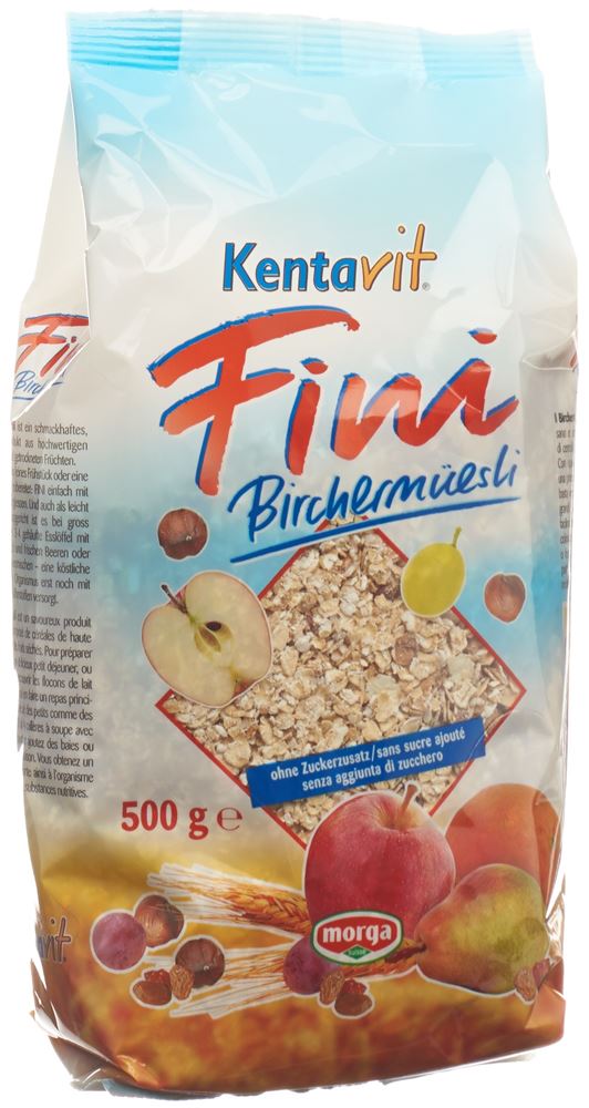 KENTAVIT Fini Birchermüesli ohne Zucker 500 g