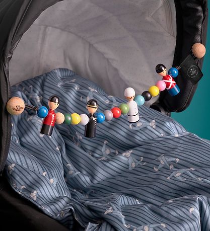 Kay Bojesen Senget?j - Baby - Blå m. Aber