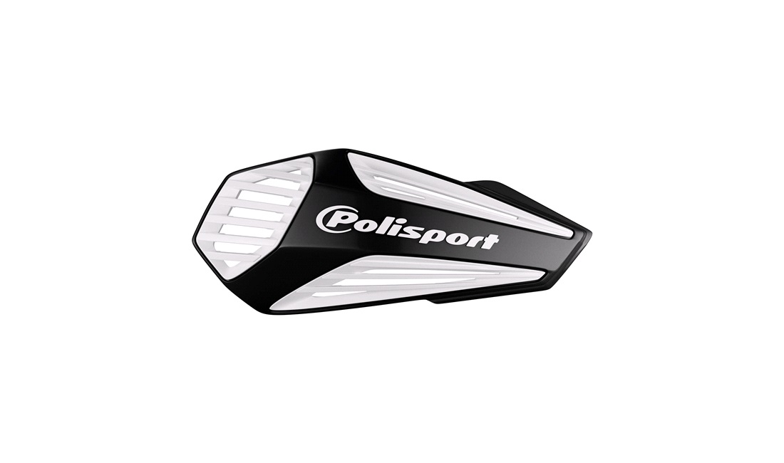 Håndbeskyttere Polisport MX Air, sort/hvid