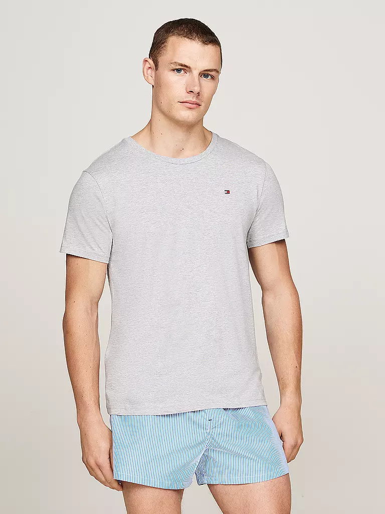 TOMMY HILFIGER T-Shirt 3er Pkg blau