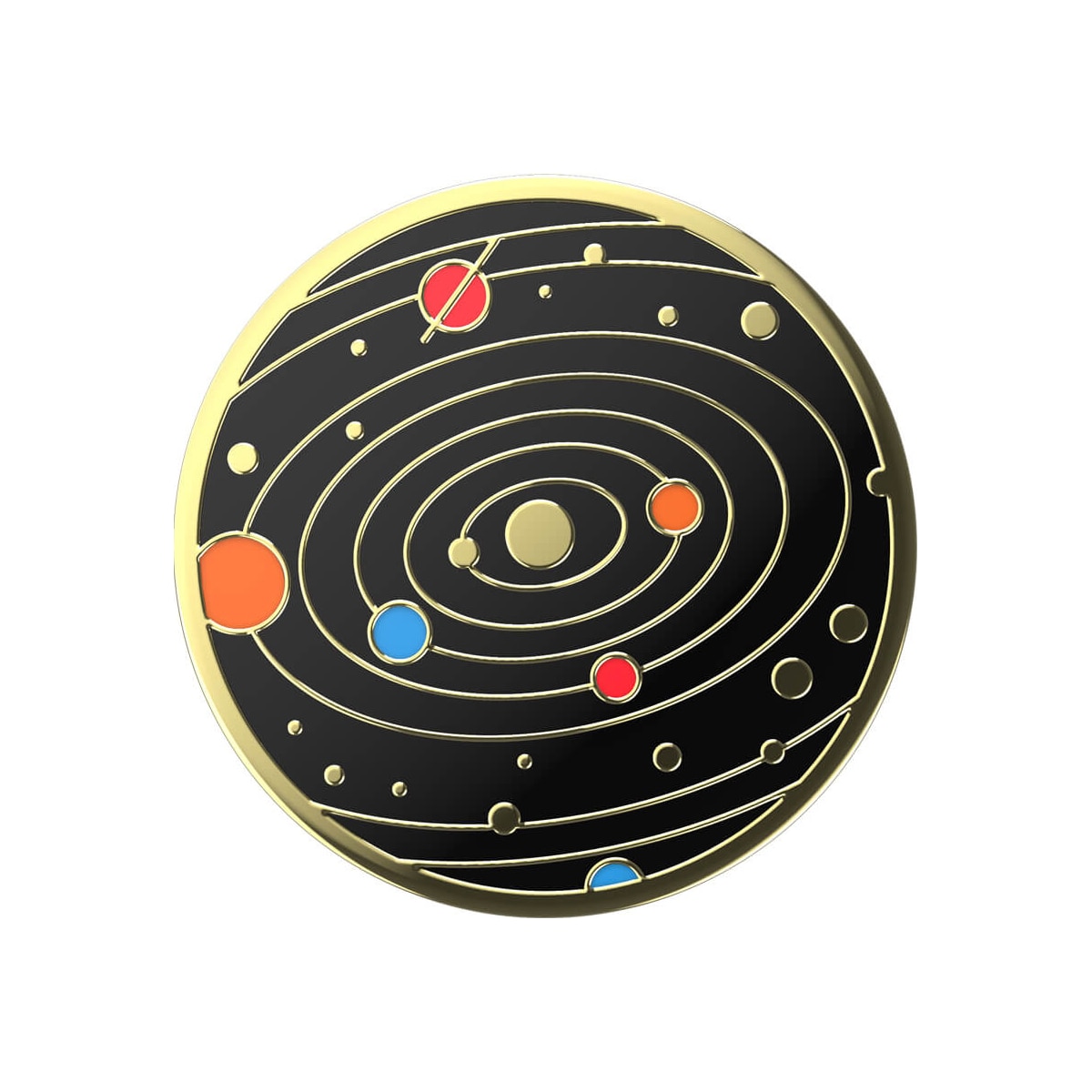 Popsockets Premium grep til mobile enheter (enamel solar flare)
