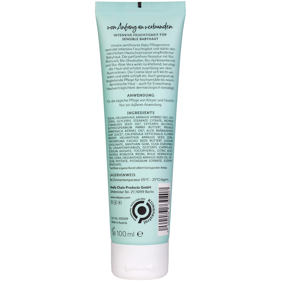 MaBYeN Baby Pflegecreme 100 ml