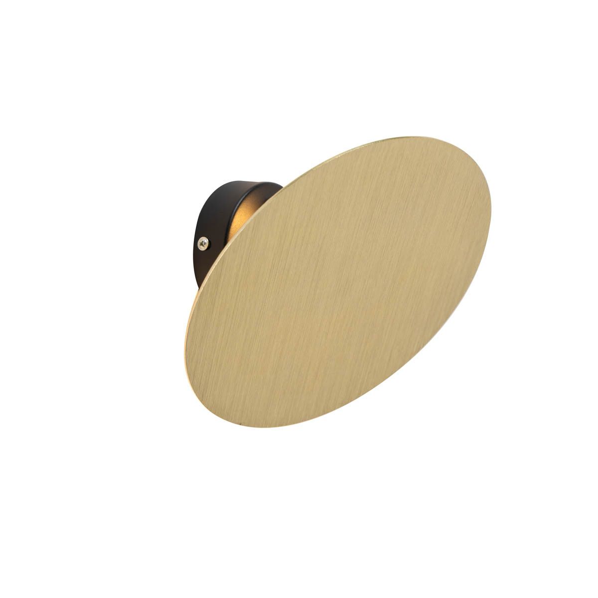 Smart wandlamp rond goud incl. 2 Wifi g9 - Pulley