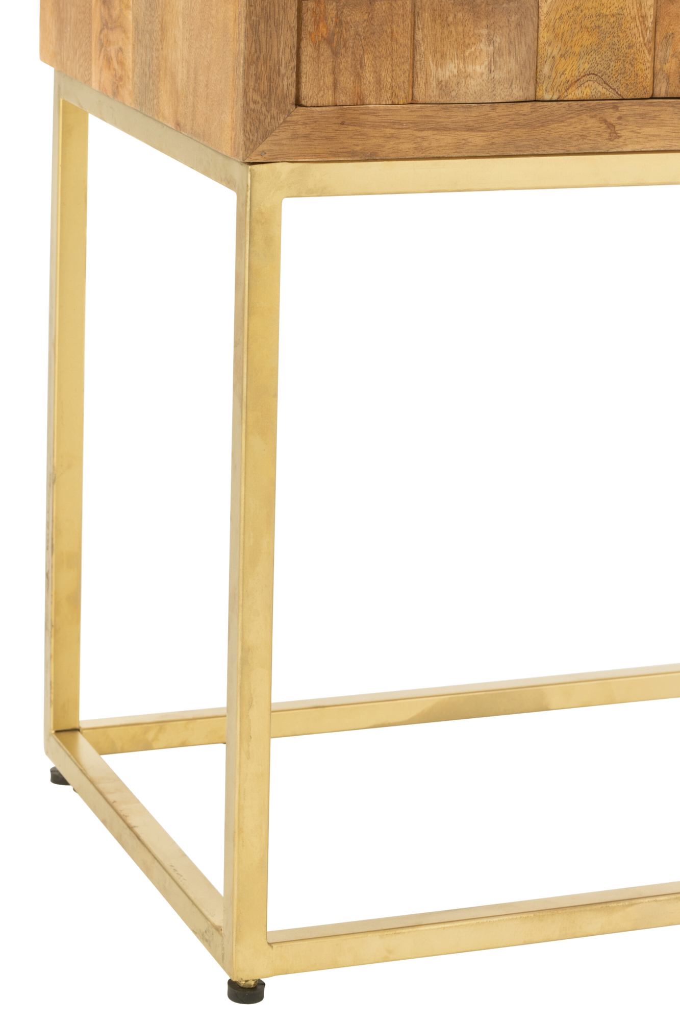 Kast Furu hoog Goud/Naturel
