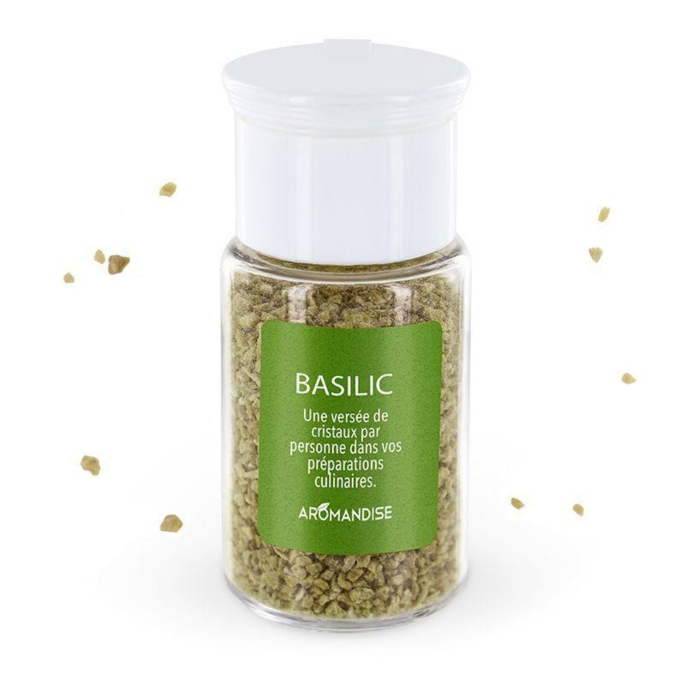 Cristaux d'huiles essentielles - basilic 10 g