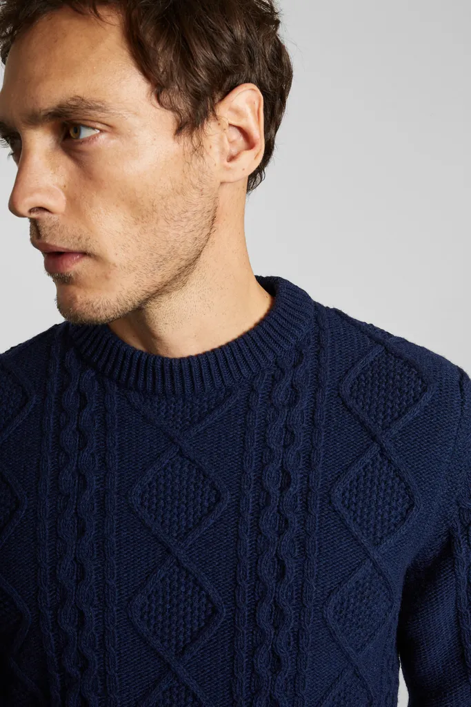 Pull torsadé en laine recyclée L'Exception Paris