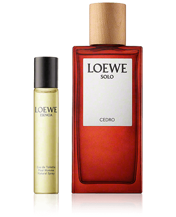 Loewe Solo Cedro Set mit Mini EdT Spray 100ml-20ml