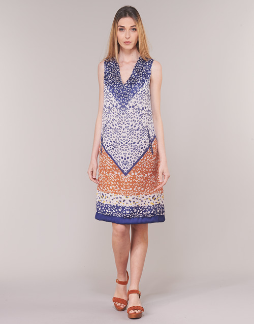 Derhy - FORTERESSE - Blanc / Bleu / Orange