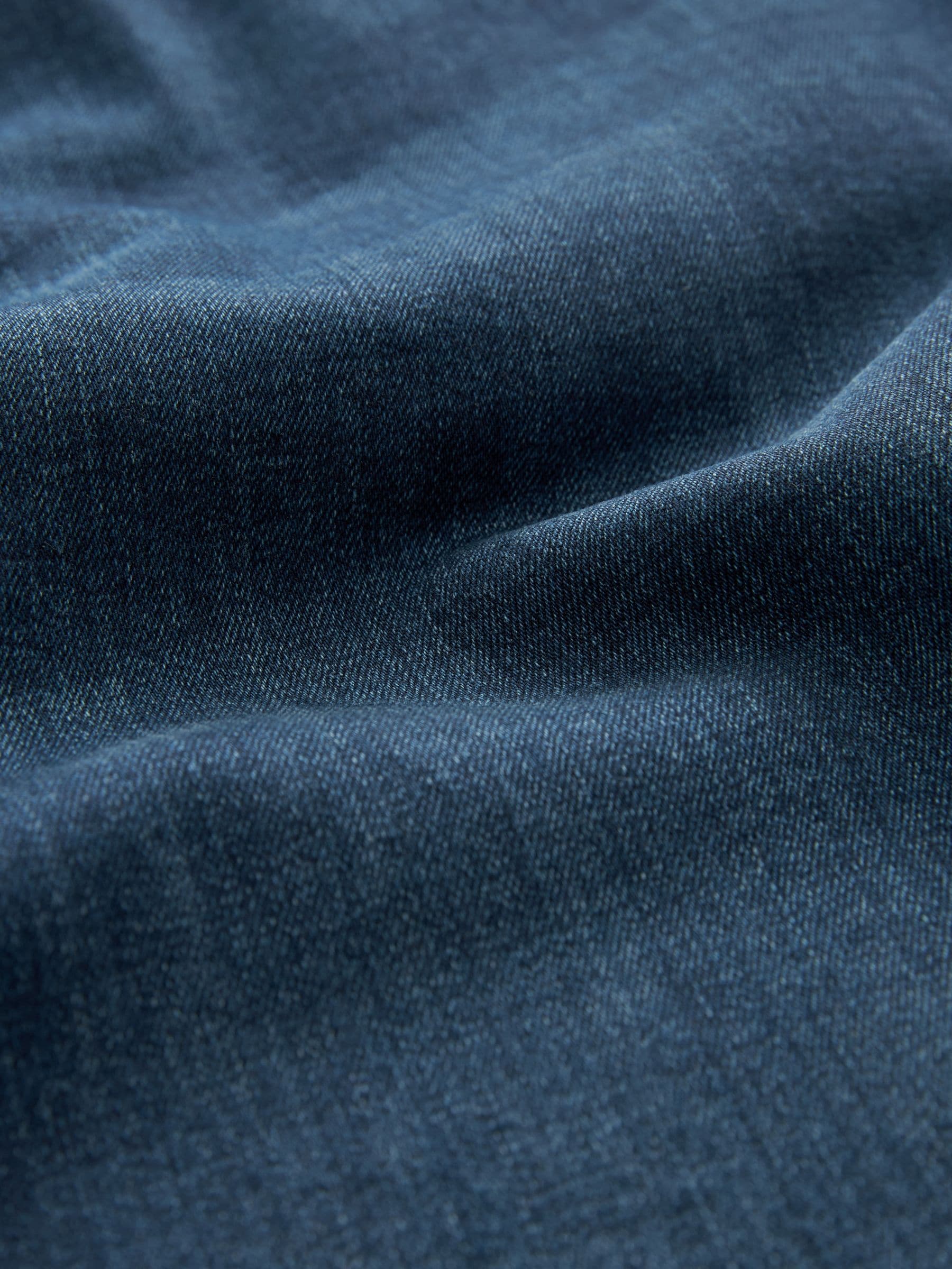 Mediumblauw - Rechte, klassieke jeans met stretch