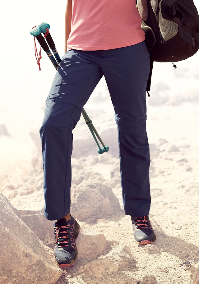 LASCANA ACTIVE Trekkinghose  2-in 1-Hose mit abnehmbaren Hosenbeinen