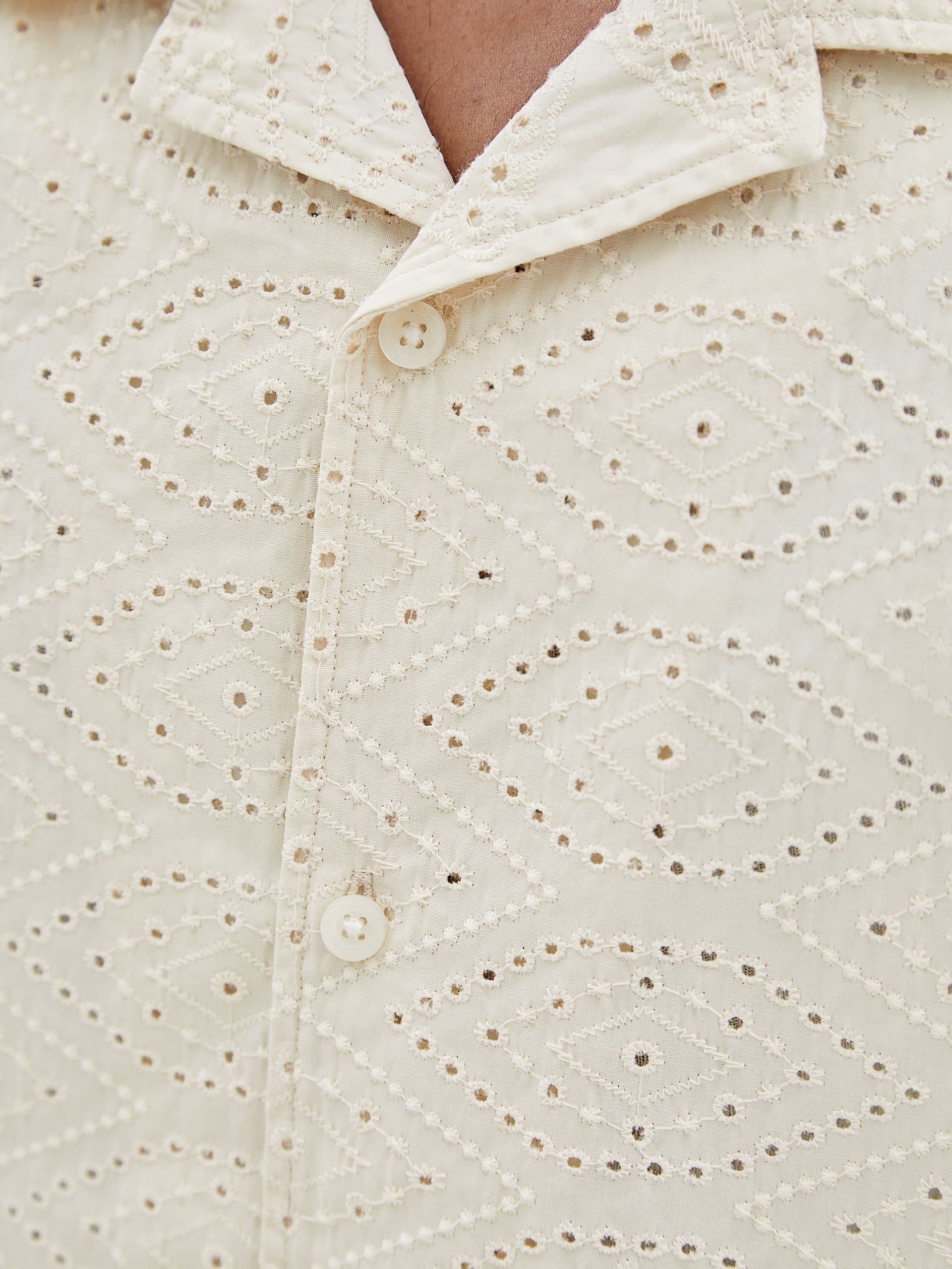 Camisa com detalhes em ilhós GUESS Originals