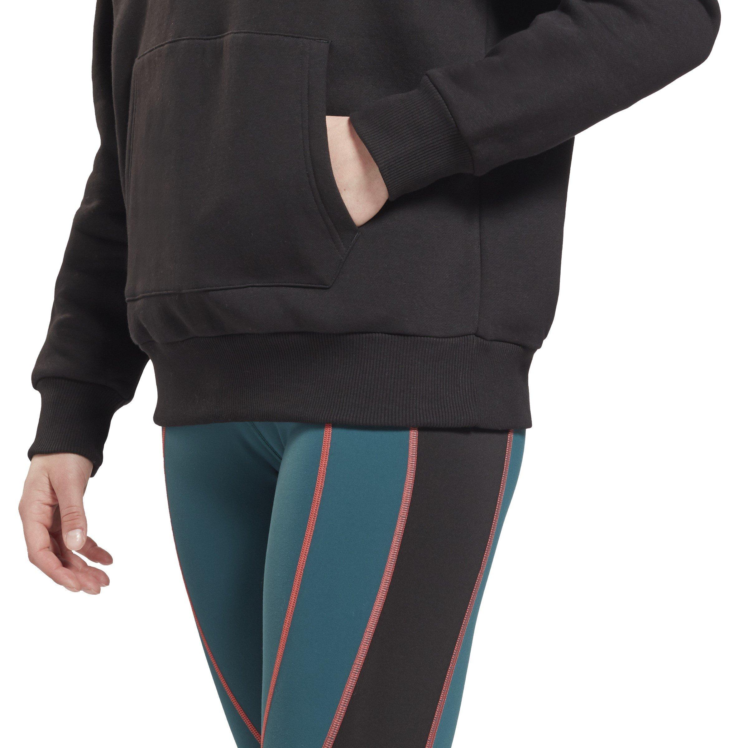 Reebok Identity Logo Fleece Hoodie Womens Sweatshirt