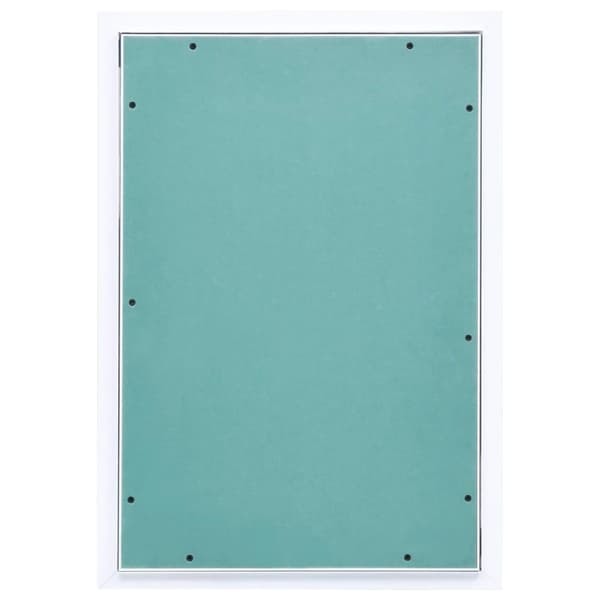 vidaXL Inspeksjonsluke med aluminiumsramme og gipsplate 400x600 mm