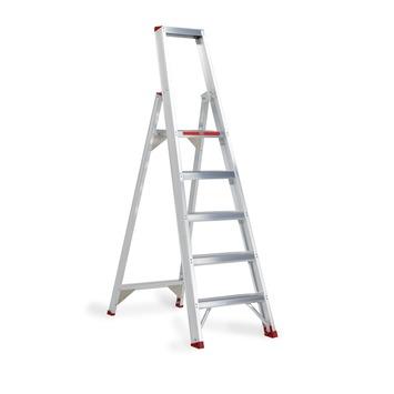 Altrex enkel oploopbare trap Sierra Prof 5 treden