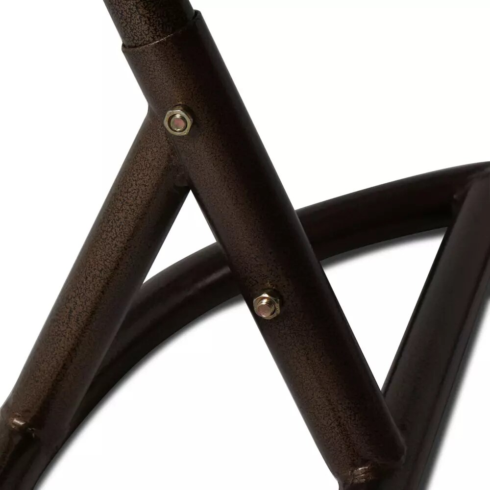 PureHaven Hängesessel 115x120x202 cm Rattan-Kunststoffgeflecht