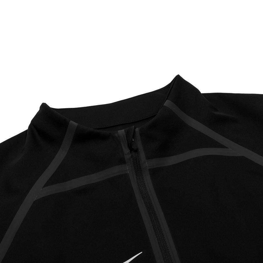 Nike Maillot d'Entraînement Therma-FIT ADV Drill Winter Warrior - Noir/Argenté