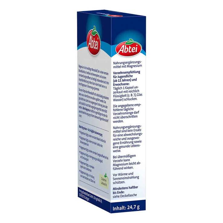 Abtei Magnesium 240 mg Kapseln, 40 St