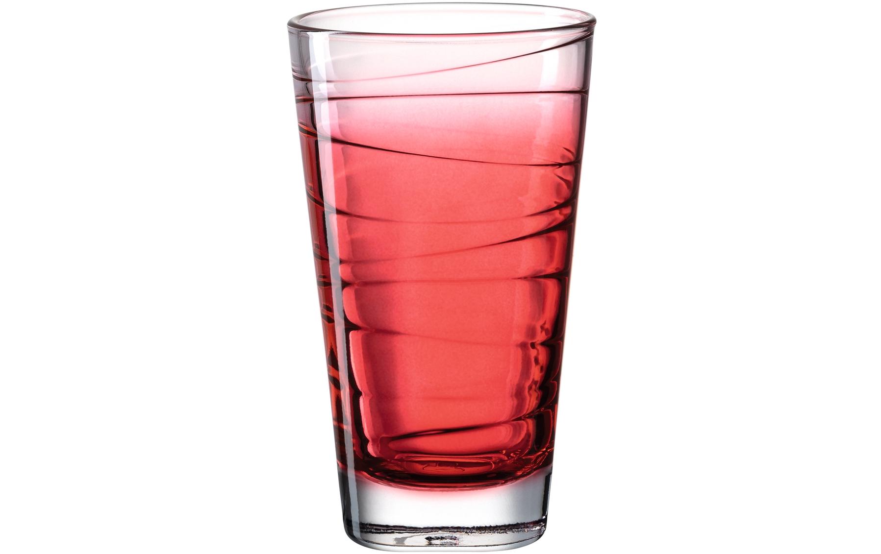Trinkglas Vario Struttura 280 ml, 6 Stück, RotGläser-Set
