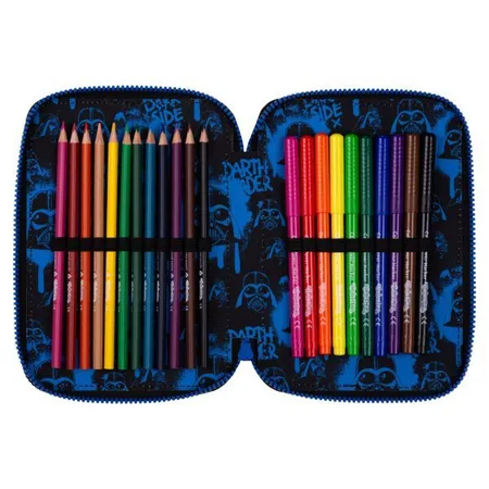 CoolPack XL-Etui gefüllt mit McAddy, 2-Zip, STAR WARS – DARTH VADER -Kollektion 2024-