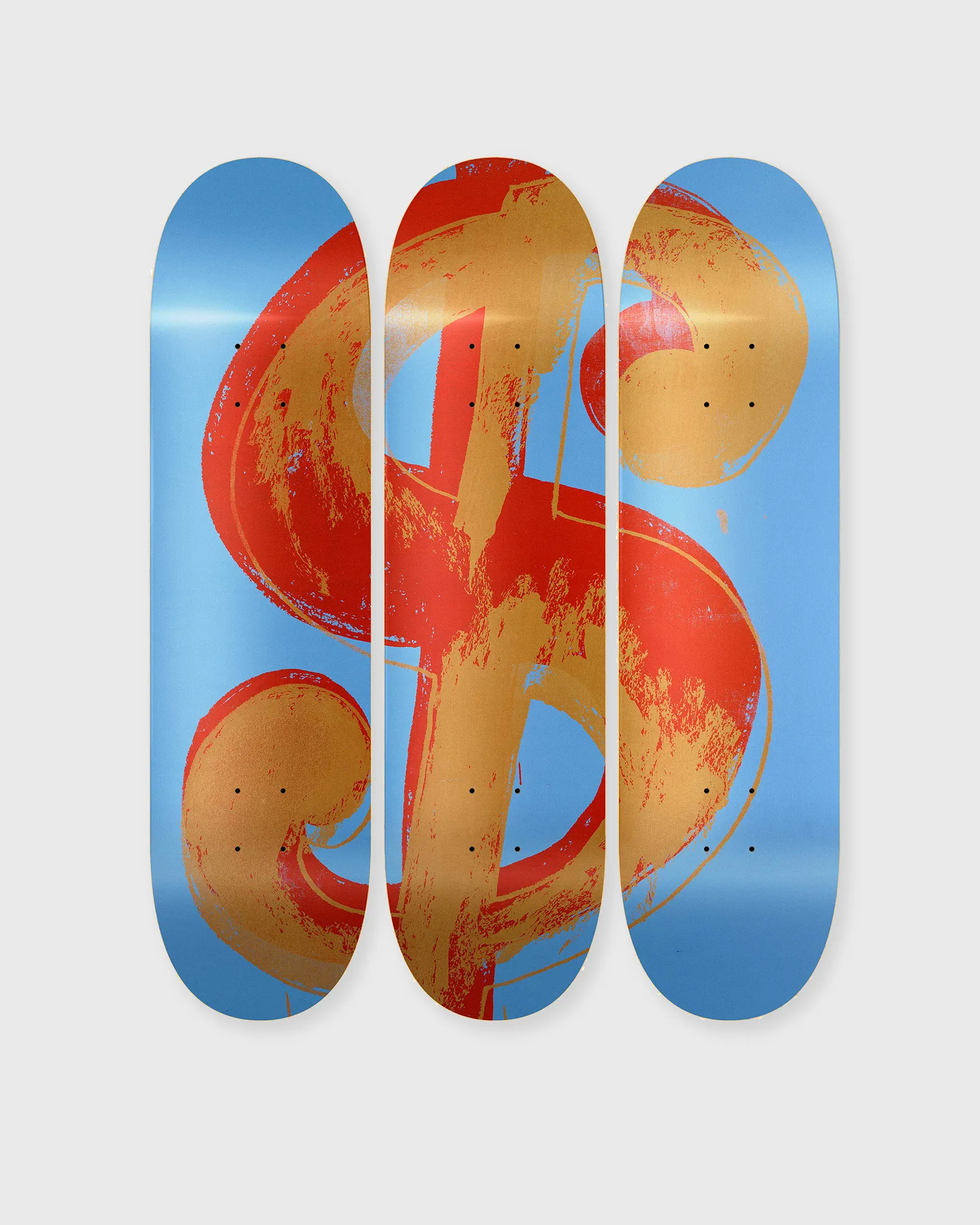Skateroom Andy Warhol Dollar Sign Blue Deck