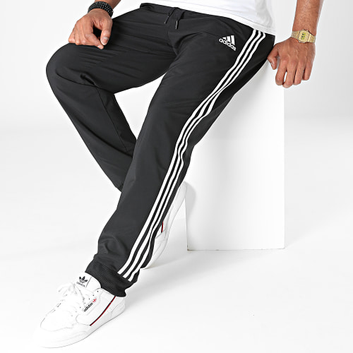 Pantalon Jogging A Bandes GK8980 Noir