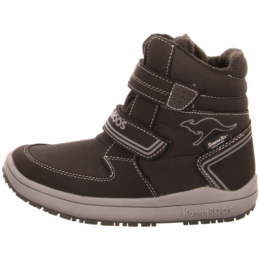Kangaroos Stiefel schwarz