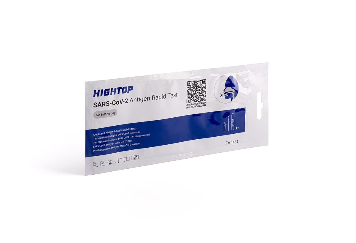 HIGHTOP Laien-Antigentest im Polybeutel - Selbsttest für Zuhause
