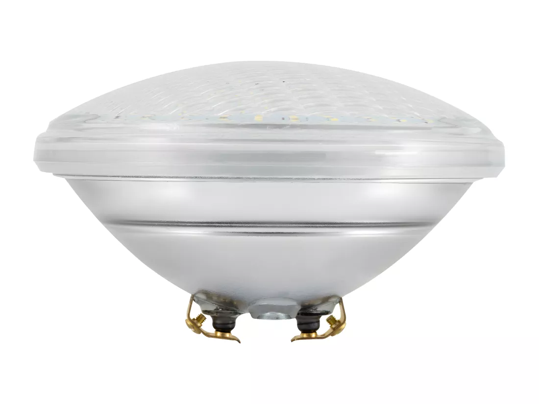 Ampoule LED Piscine Submersible PAR56 12V AC/DC 18W IP68 Blanc Chaud 3000K