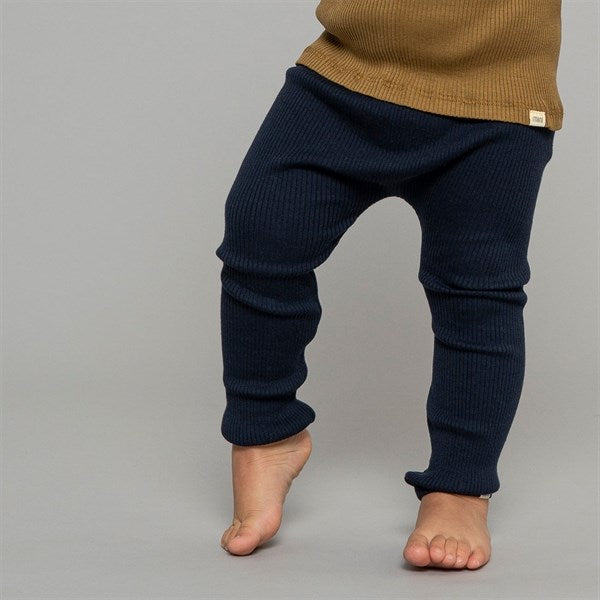 Bieber Bukser Dark Blue - Minimalisma → Luksusbaby.dk