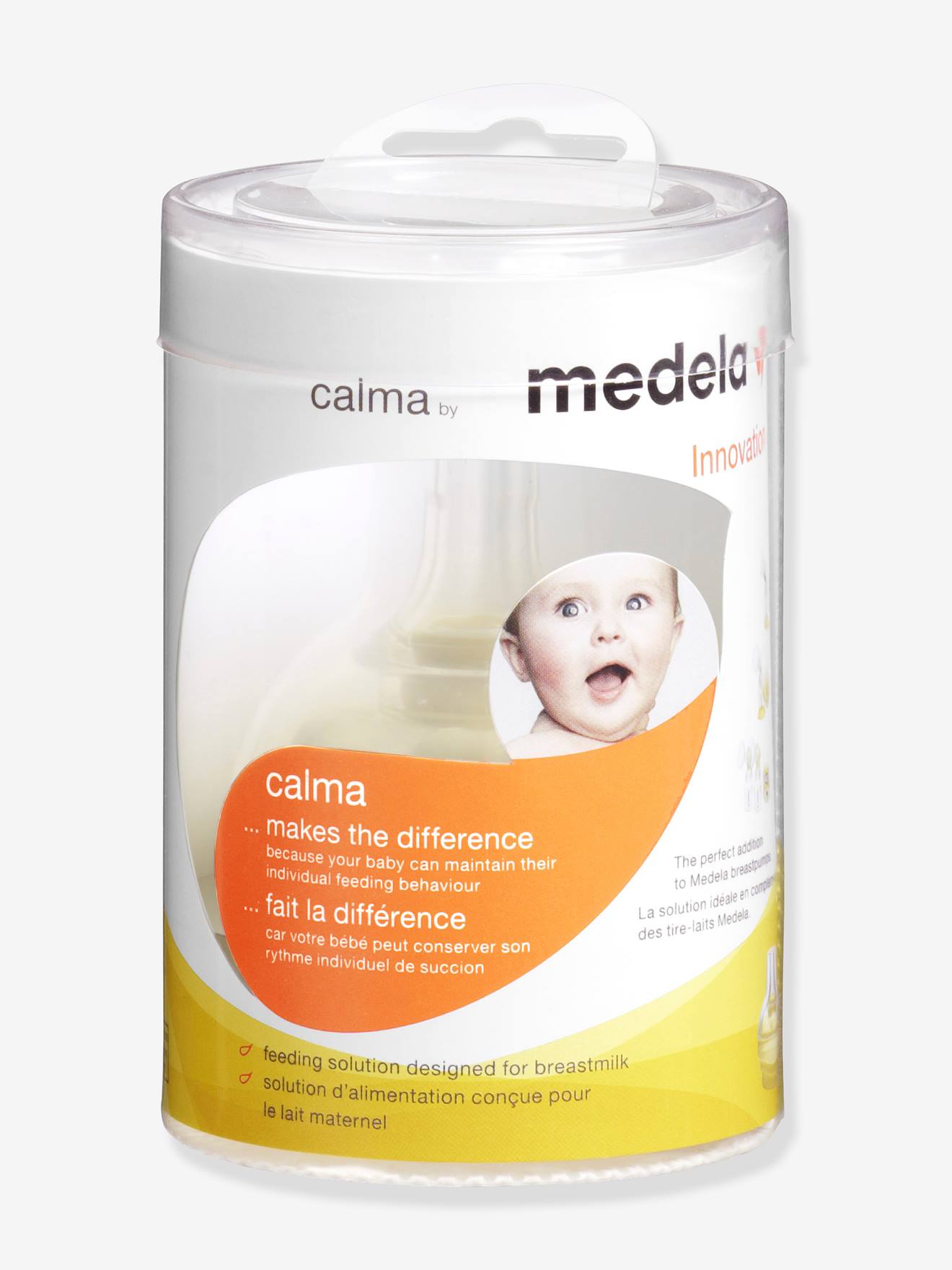 Bico de alimentação Medela Calma® sem cor