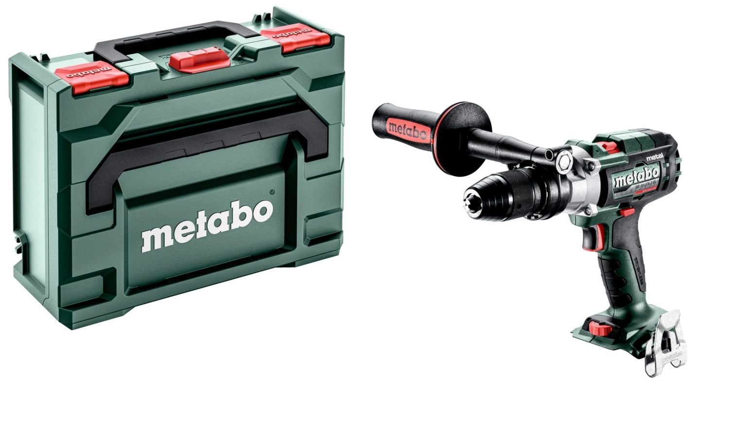 Metabo SB 18 LTX-3 BL I Metal 18V LiHD accu klopboormachine body in metaBOX - 130Nm - 68mm