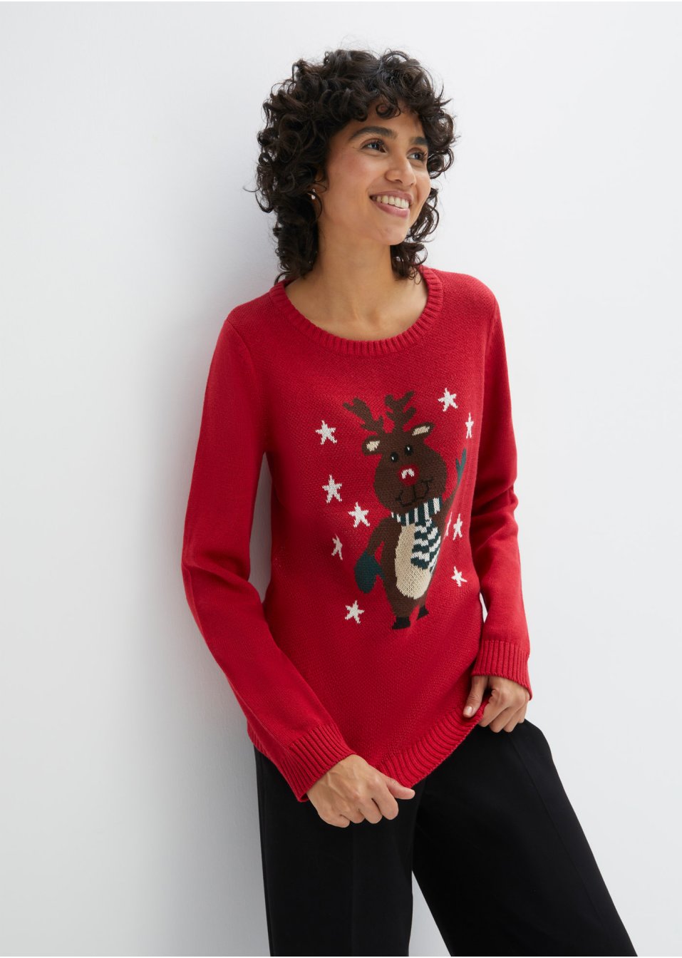 Pull de Noël en maille