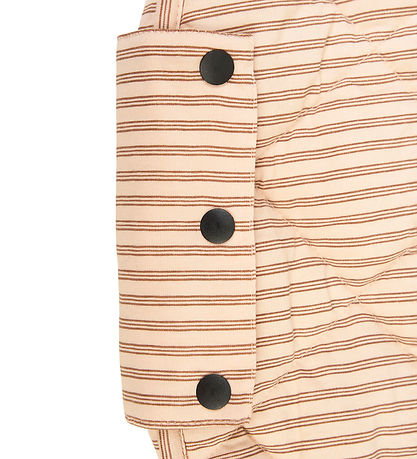Play&Go Leget?jst?ppe - ?120 cm - Soft Organic - Stripes Brown