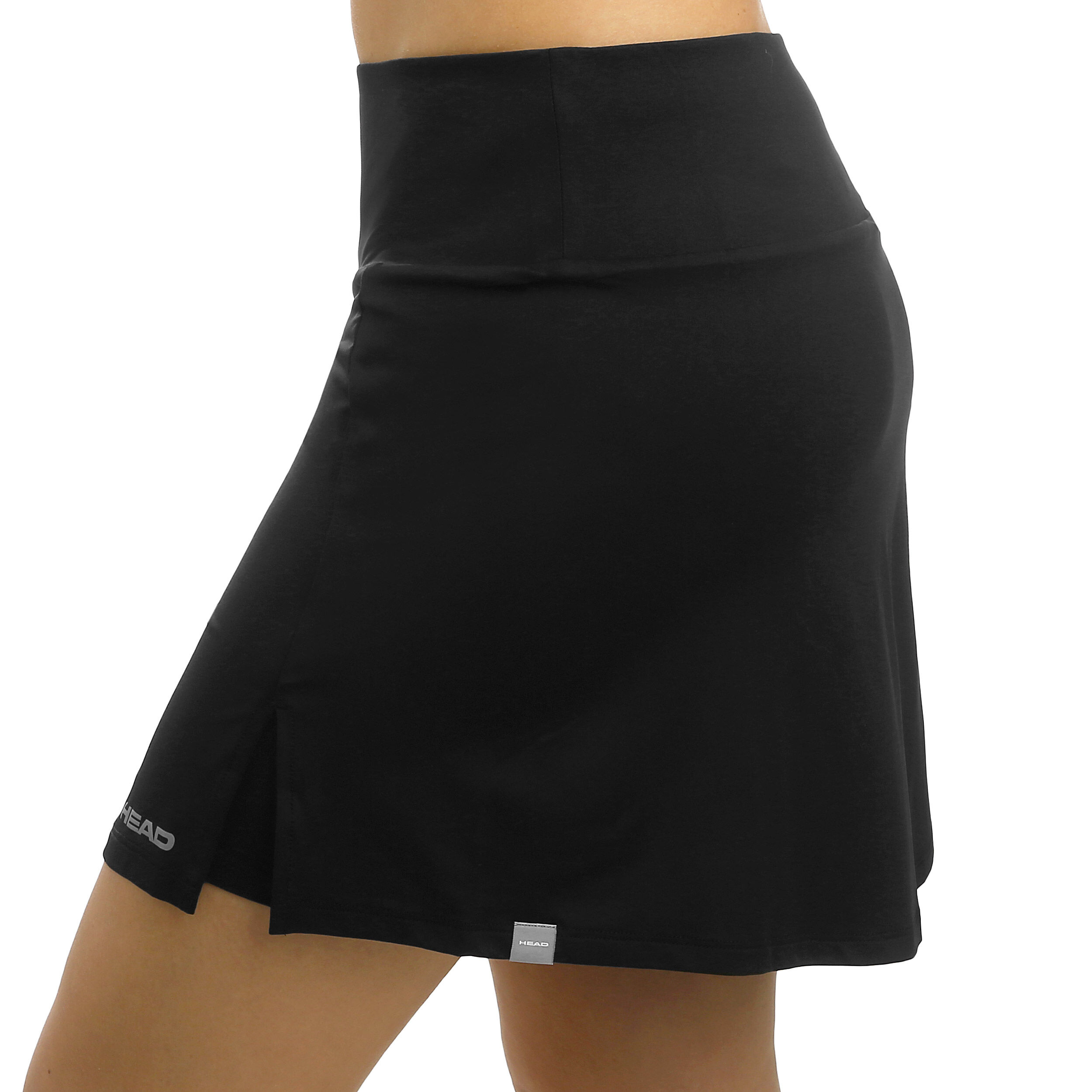 HEAD Club Basic Long Jupe Femmes - Noir , Argent