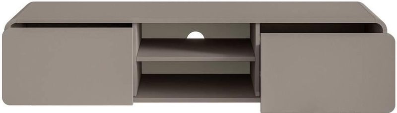 TV-Meubel - Taupe - MDF - 154 cm x 40 cm x 32.5 cm