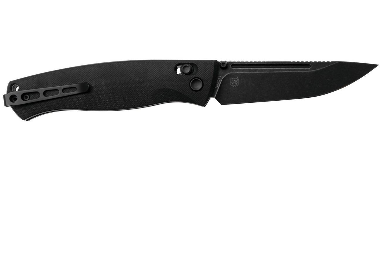 Real Steel Pathfinder FFG 7851BB, Blackwash, Black G10 zakmes, Ivan D. Braginets design