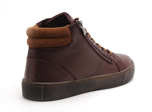 Cotemer boots bottine plates femme ewena bordeaux
