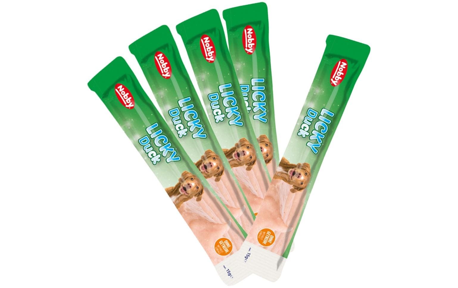 Leckerli StarSnack Licky Duck, 5 x 15 gSnack für Hunde
