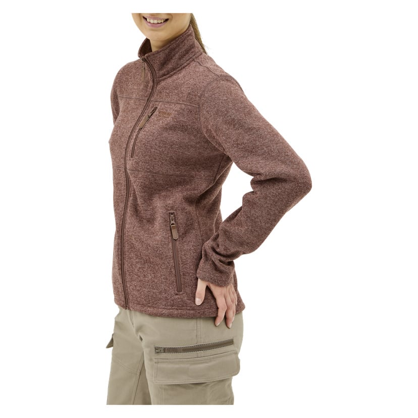 Strikket fleecegenser for kvinner S
