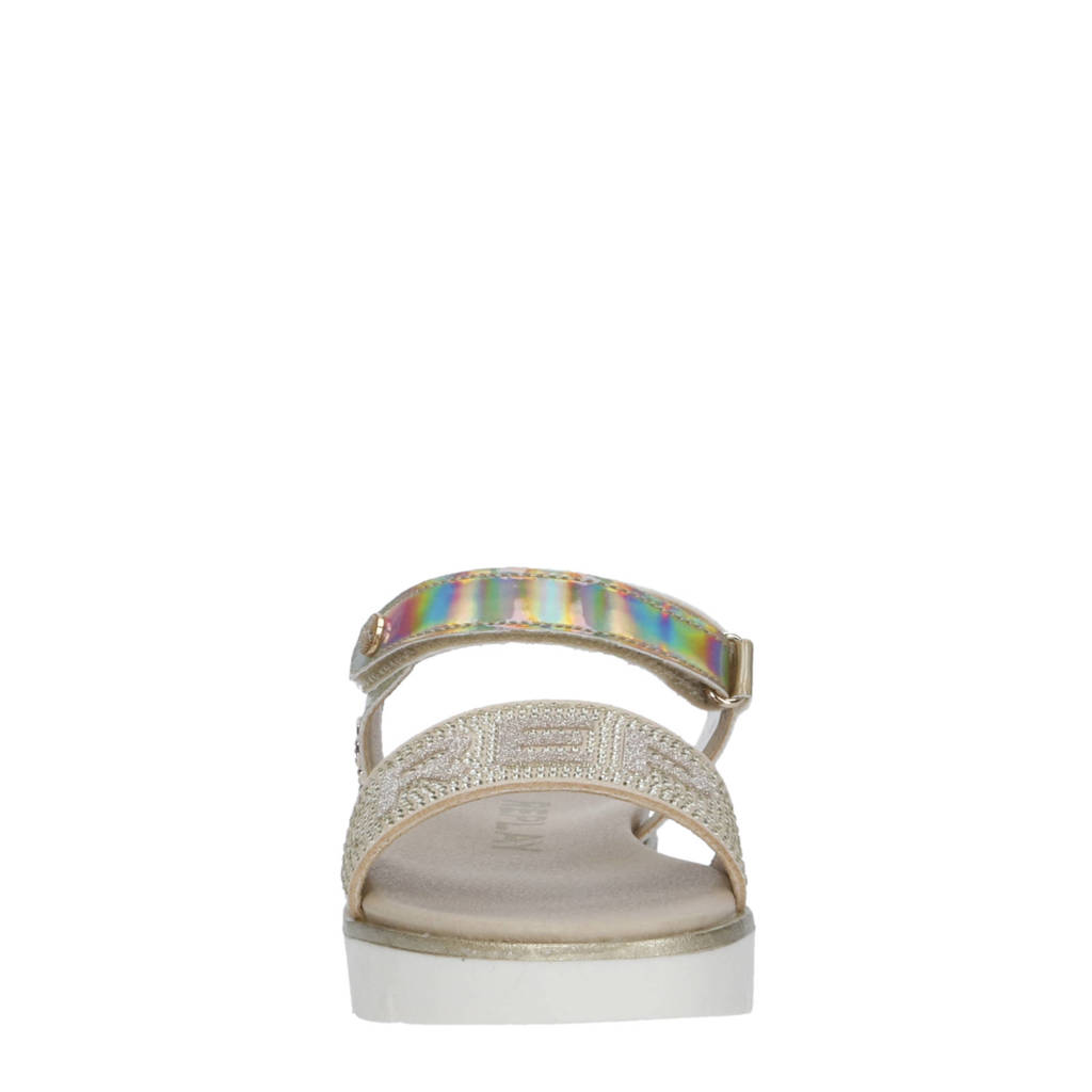 REPLAY sandalen goud